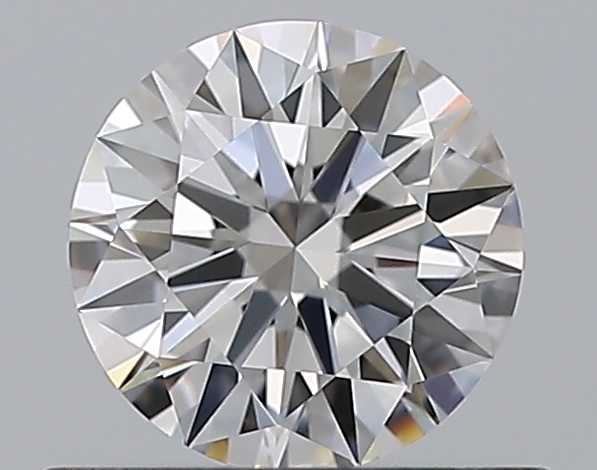 0.52 CaratF-VVS1 EX Cut Round Diamond
