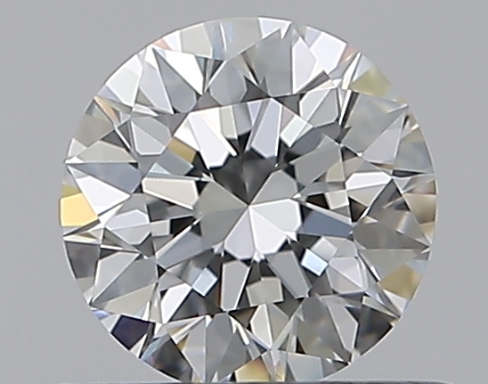0.52 CaratF-IF EX Cut Round Diamond