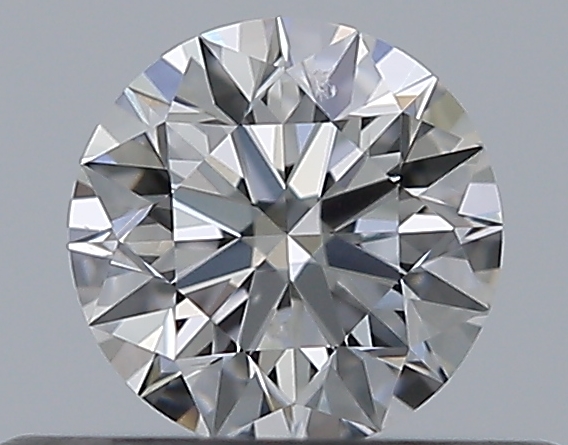 0.3 CaratD-SI2 EX Cut Round Diamond