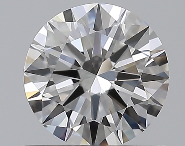 0.59 CaratF-VS2 EX Cut Round Diamond