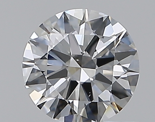 0.5 CaratF-VS1 EX Cut Round Diamond