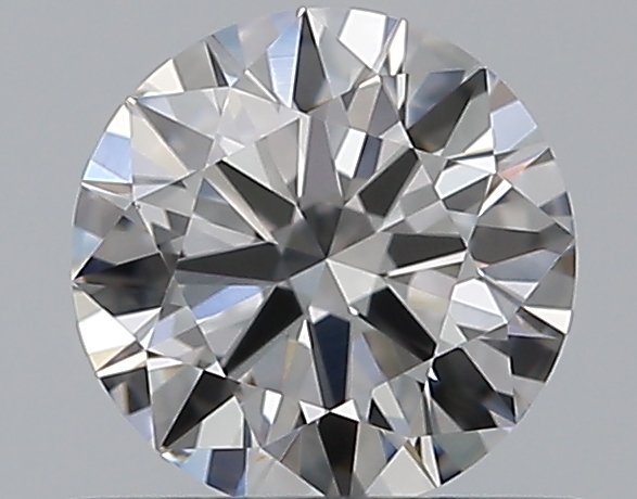 0.52 CaratE-VS1 EX Cut Round Diamond