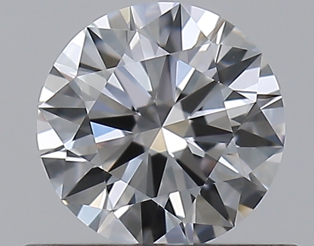 0.5 CaratE-VVS2 EX Cut Round Diamond