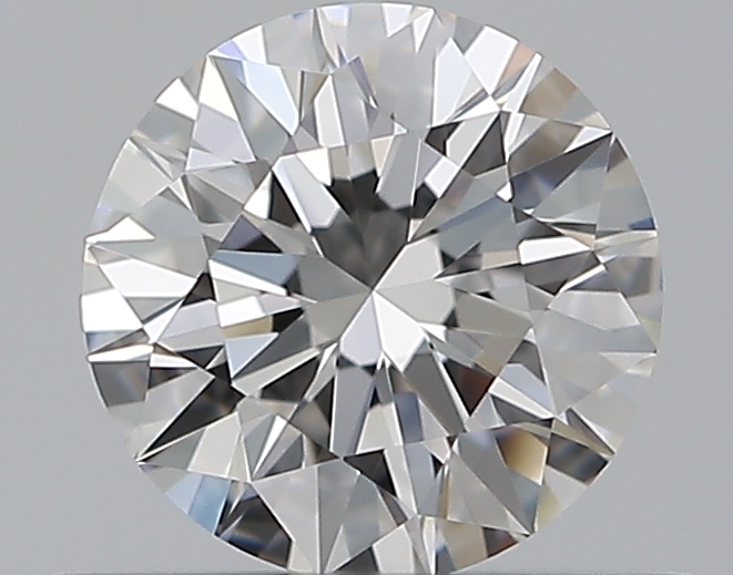 0.5 CaratE-VVS1 EX Cut Round Diamond