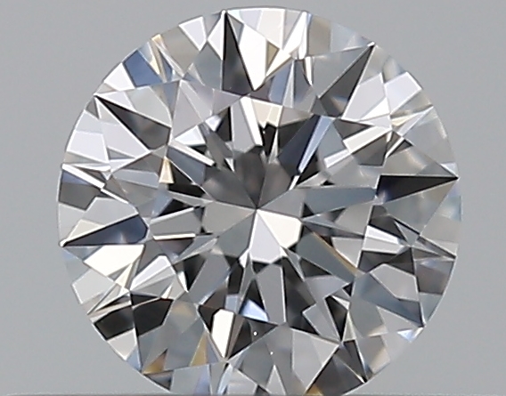 0.33 CaratD-VVS2 EX Cut Round Diamond