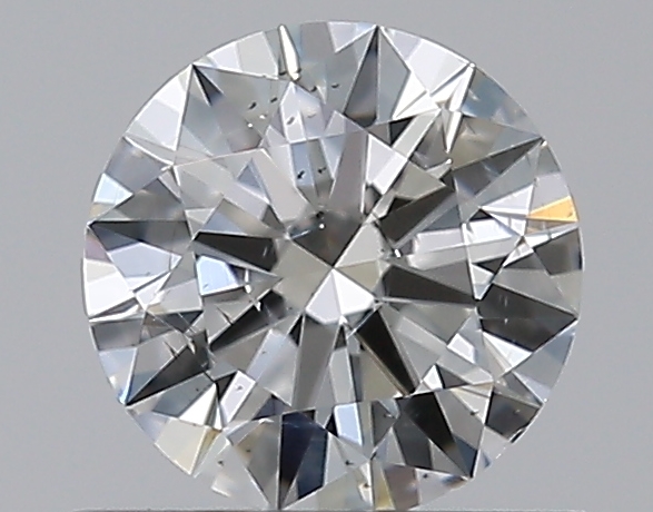 0.5 CaratI-SI2 EX Cut Round Diamond