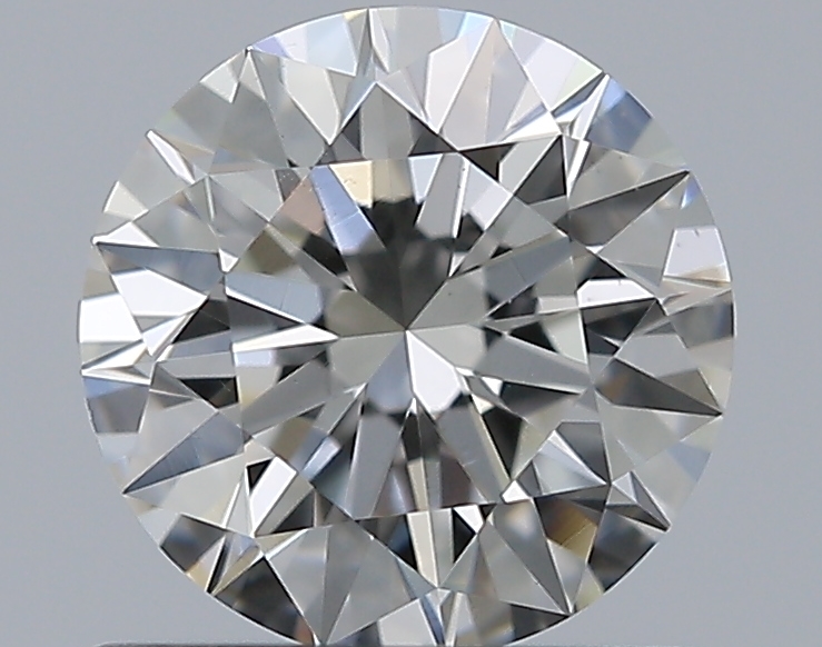 0.75 CaratG-VS2 EX Cut Round Diamond