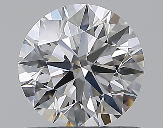 0.7 CaratE-VVS1 EX Cut Round Diamond