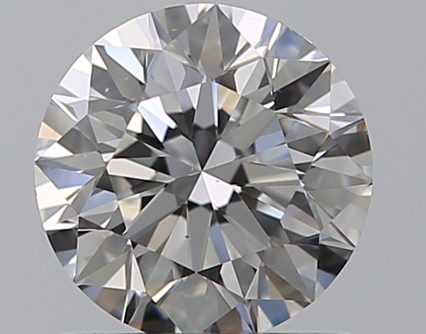 0.8 CaratF-VS2 EX Cut Round Diamond