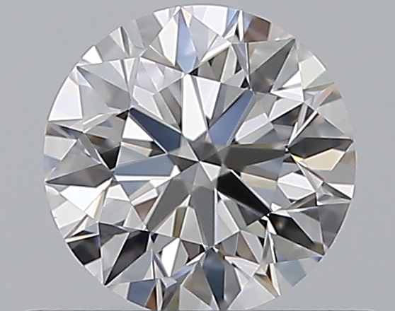 0.5 CaratE-VS1 EX Cut Round Diamond