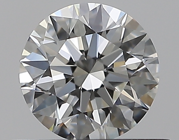 0.5 CaratG-VVS1 EX Cut Round Diamond
