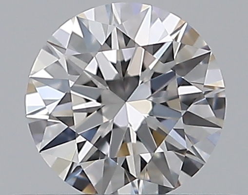 0.35 CaratD-IF EX Cut Round Diamond