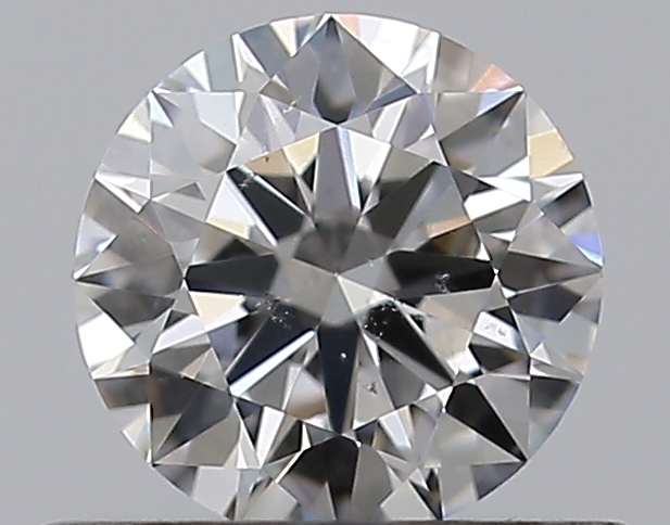 0.43 CaratF-SI1 EX Cut Round Diamond