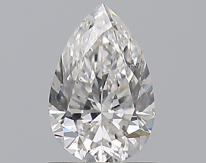 0.96 CaratF-SI2 - Cut Pear Diamond