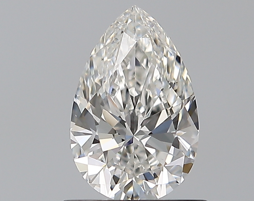 0.83 CaratF-VS2 - Cut Pear Diamond