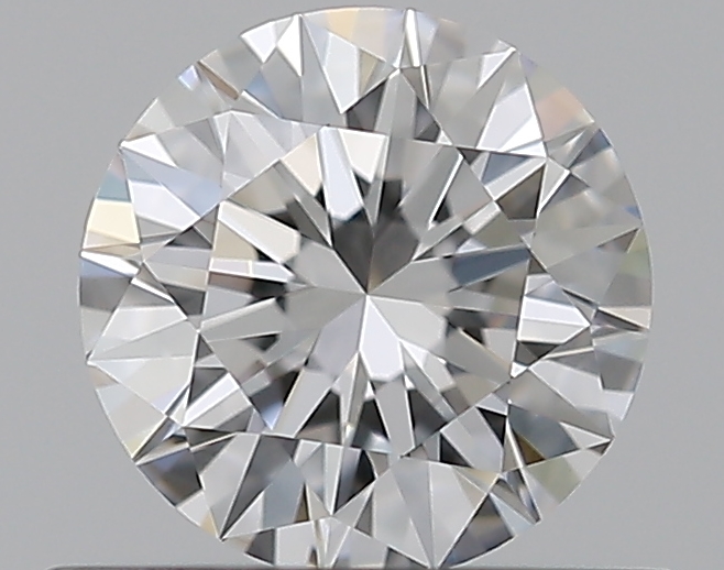 0.53 CaratD-VVS1 EX Cut Round Diamond