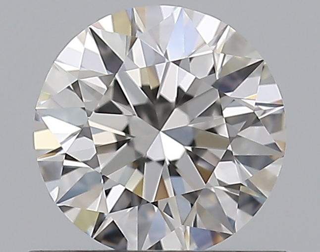 0.66 CaratF-VVS1 EX Cut Round Diamond