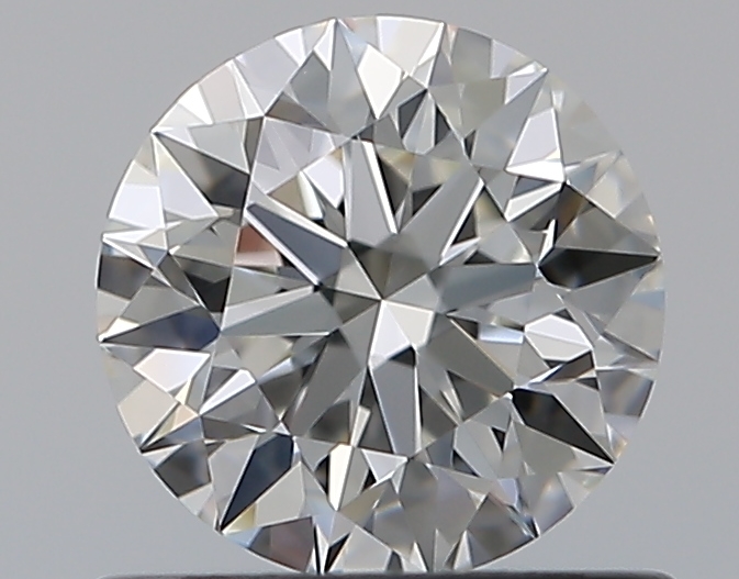 0.71 CaratH-VVS2 EX Cut Round Diamond