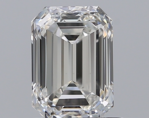 0.9 CaratG-VVS2 - Cut Emerald Diamond