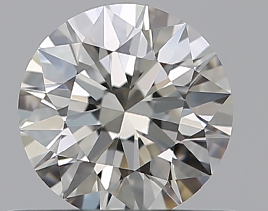 0.37 CaratJ-VVS1 EX Cut Round Diamond