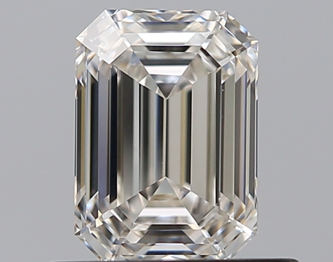 0.7 CaratI-VS1 - Cut Emerald Diamond