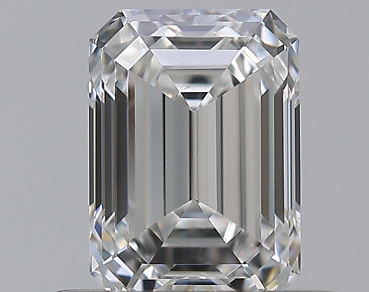 0.65 CaratF-VS1 - Cut Emerald Diamond