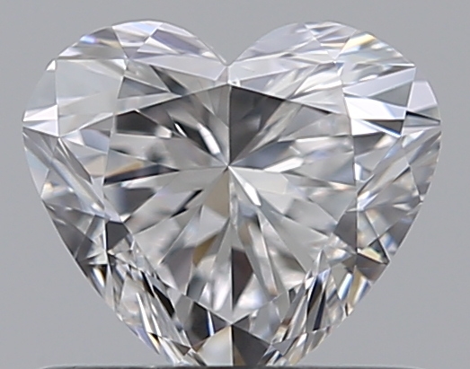 0.5 CaratD-VVS2 - Cut Heart Diamond