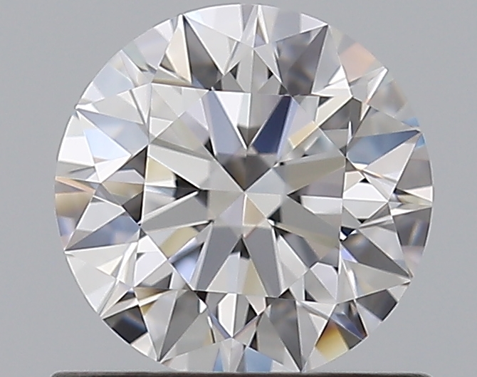 0.73 CaratD-VVS2 EX Cut Round Diamond
