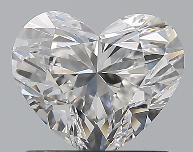 1 CaratF-VVS2 - Cut Heart Diamond