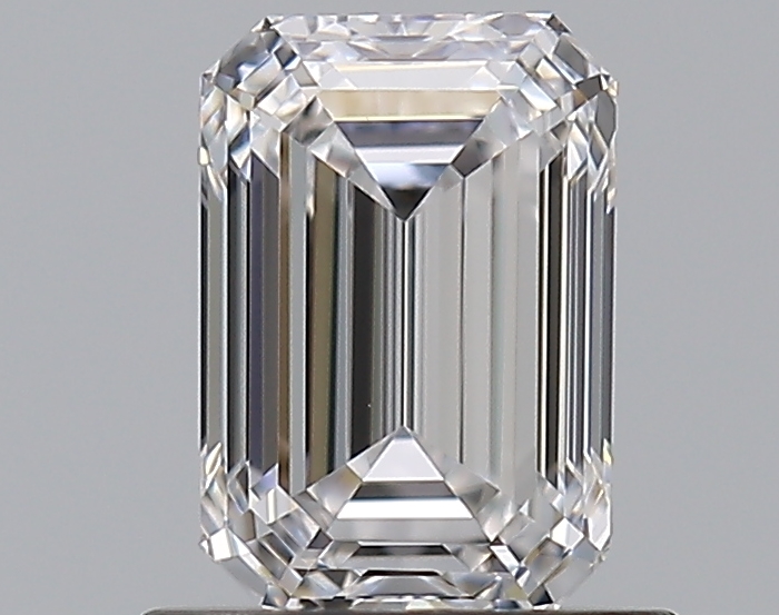 0.9 CaratD-IF - Cut Emerald Diamond