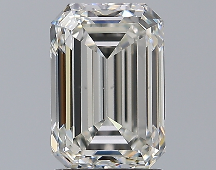 2 CaratI-VS1 - Cut Emerald Diamond