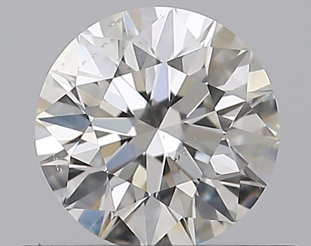 0.5 CaratI-VS2 EX Cut Round Diamond