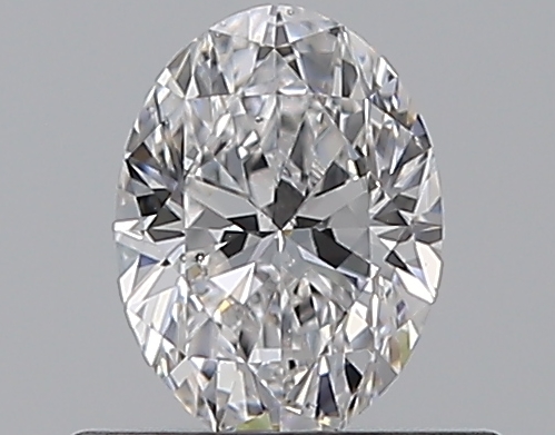 0.5 CaratD-SI1 - Cut Oval Diamond