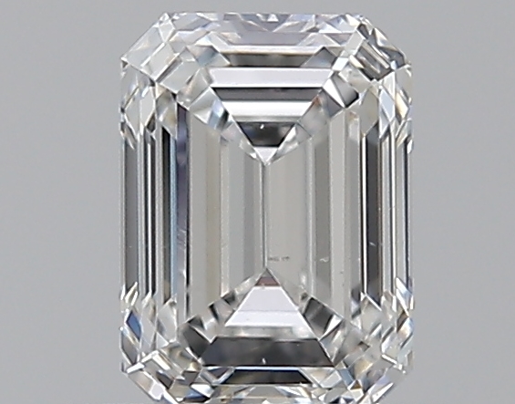 0.59 CaratF-SI1 - Cut Emerald Diamond