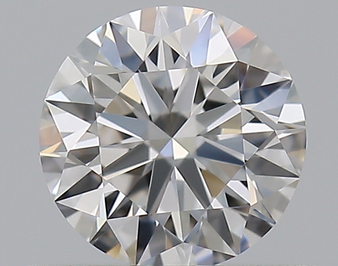 0.53 CaratE-IF EX Cut Round Diamond