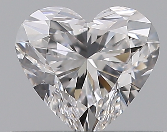 0.37 CaratD-VVS2 - Cut Heart Diamond