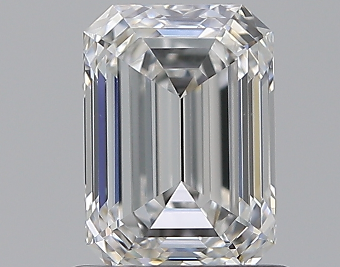 0.9 CaratF-VS1 - Cut Emerald Diamond
