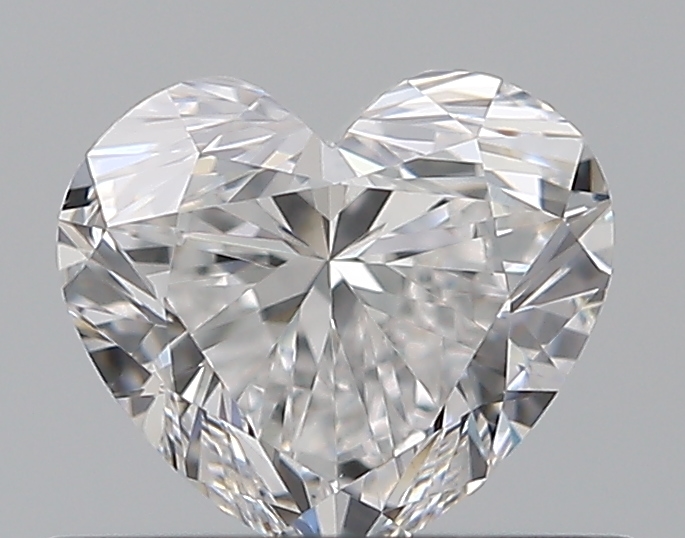 0.53 CaratD-VVS2 - Cut Heart Diamond