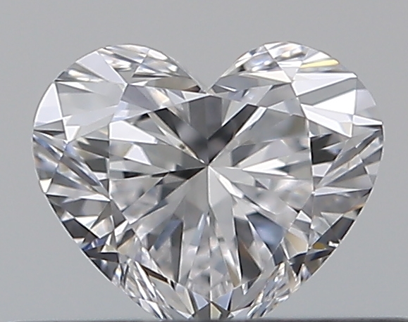 0.32 CaratD-VVS2 - Cut Heart Diamond