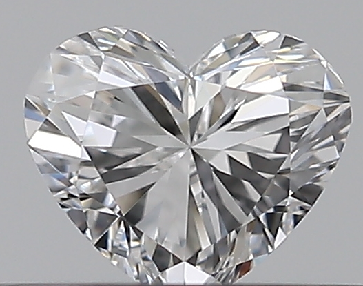 0.3 CaratD-VVS2 - Cut Heart Diamond