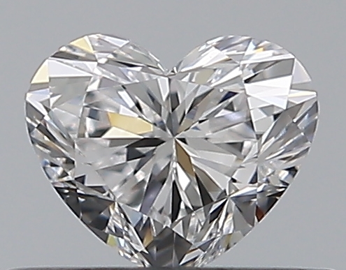 0.31 CaratD-VVS2 - Cut Heart Diamond