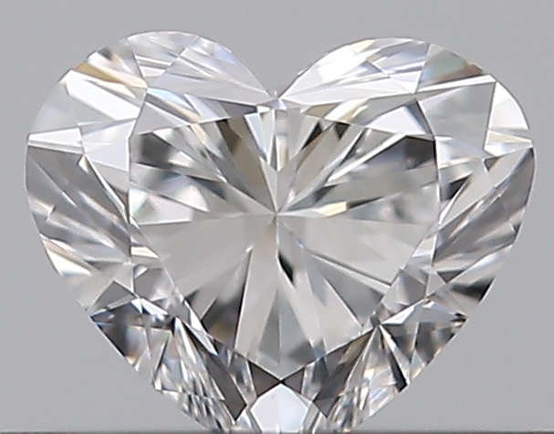 0.34 CaratD-VVS1 - Cut Heart Diamond