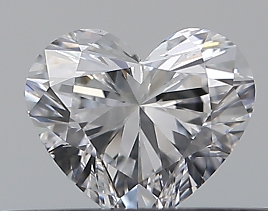 0.31 CaratD-VVS2 - Cut Heart Diamond