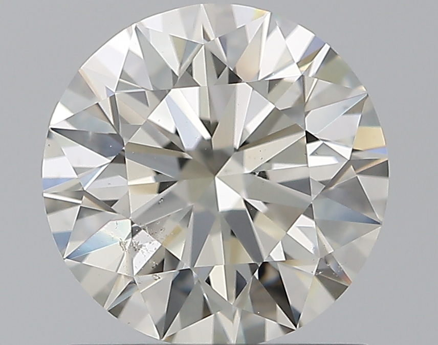 1.1 CaratK-SI1 EX Cut Round Diamond