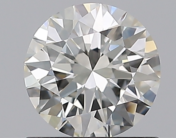 0.77 CaratJ-VVS1 EX Cut Round Diamond