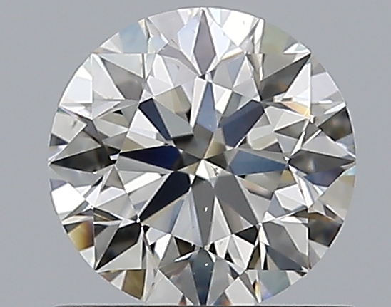 0.8 CaratI-VS2 EX Cut Round Diamond