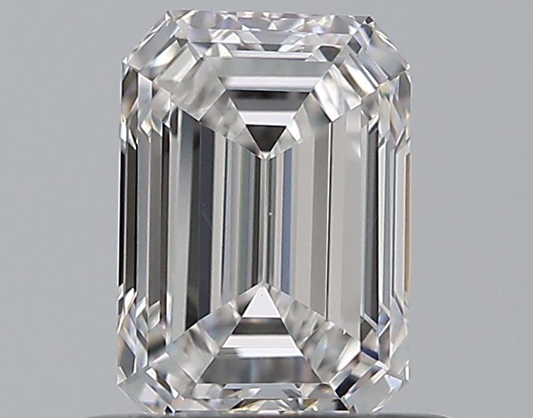 0.65 CaratE-VVS2 - Cut Emerald Diamond
