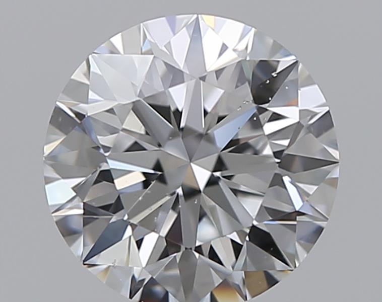 1.05 CaratD-SI1 EX Cut Round Diamond