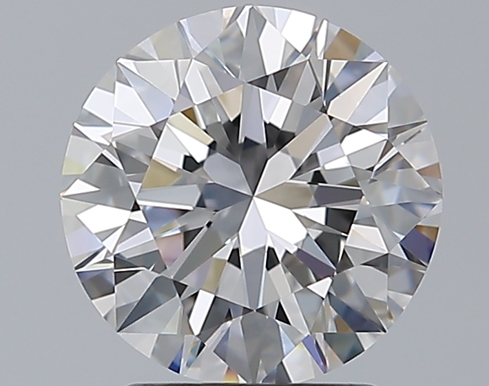 2.21 CaratD-VVS1 EX Cut Round Diamond