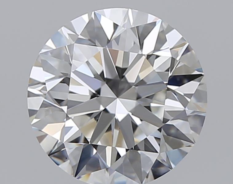 2 CaratG-VVS2 EX Cut Round Diamond